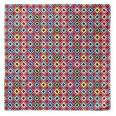 DIGITAL MAZE SILK POCKET SQUARE